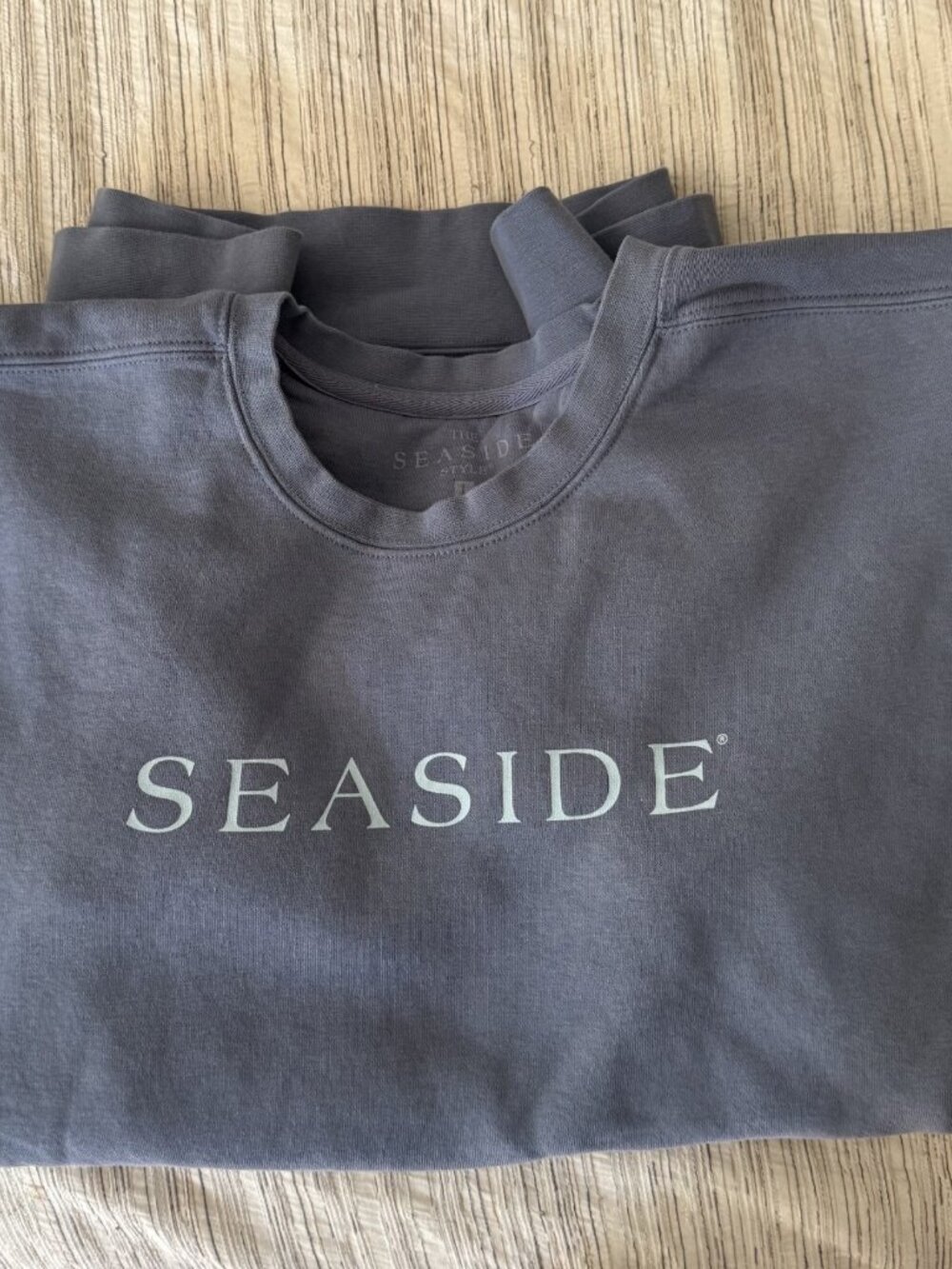 Seaside Style "Seaside" Unisex Sweatshirt Size Large
